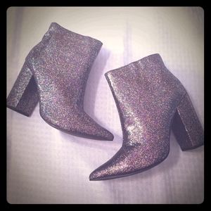 Mardi Gras Sparkle Bootie